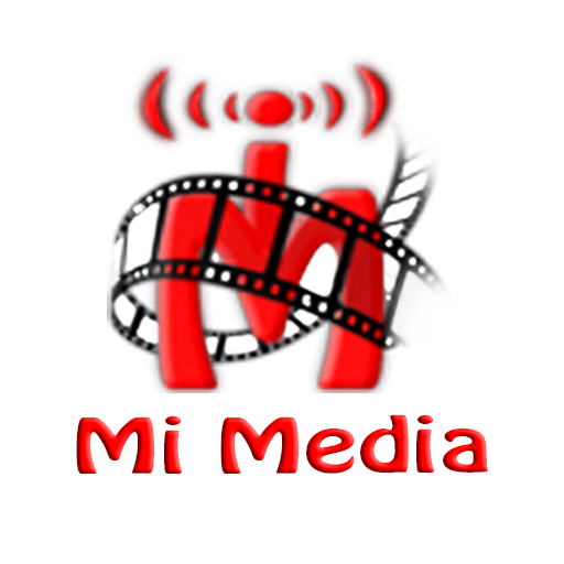 Mi Media | An Indian Multinational social media sharing Platform. Logo