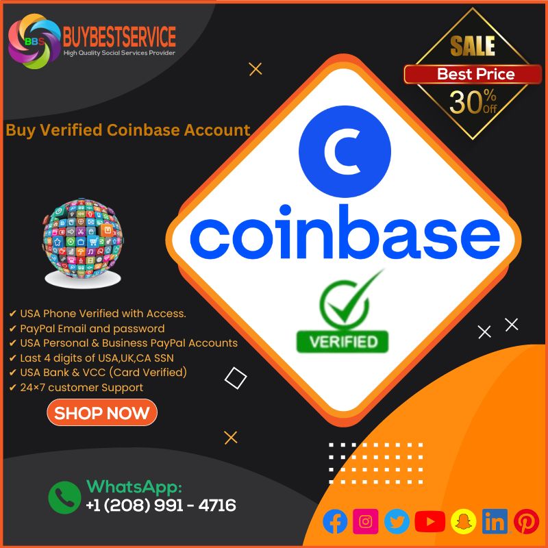 Buy Verified Coinbase Account - 100% Safe Verified Coinbase Account
