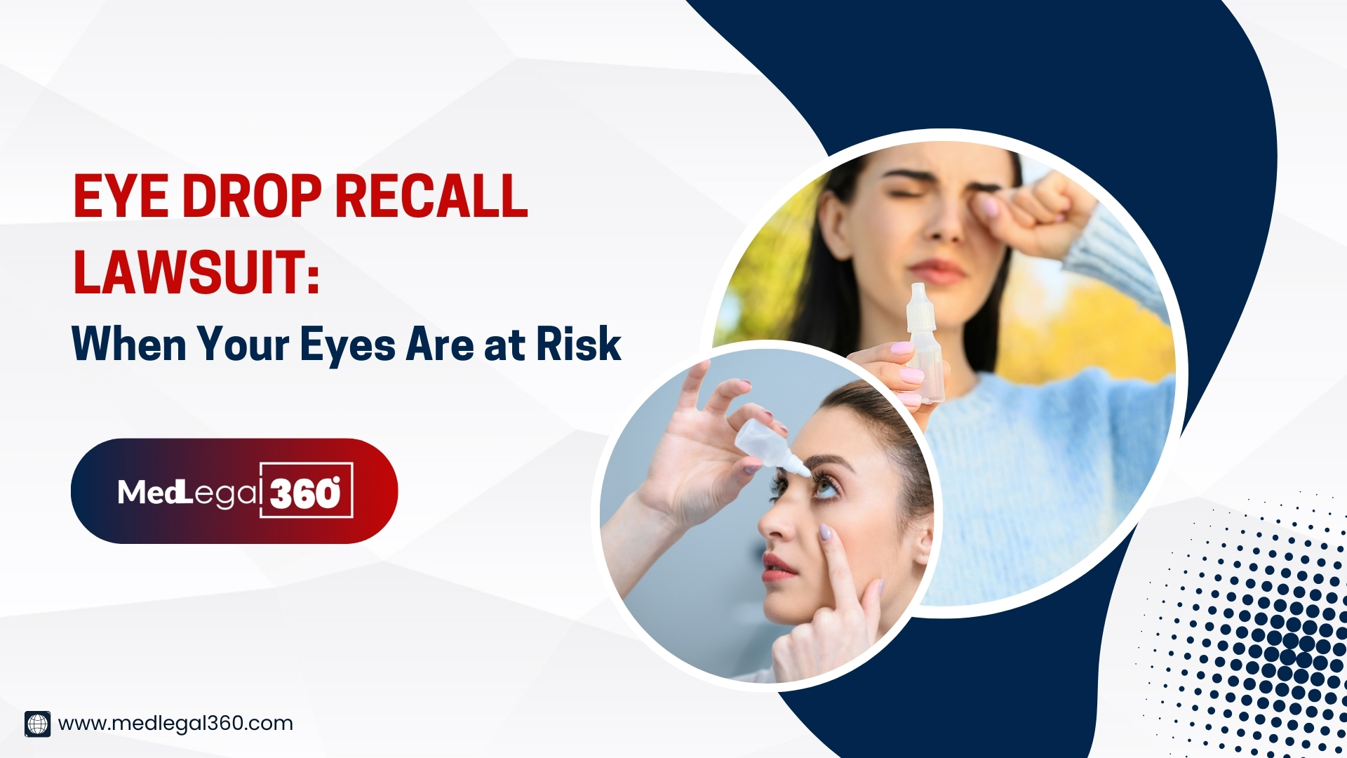 Eye Drop Recall Lawsuit: When Your Eyes Are at Risk