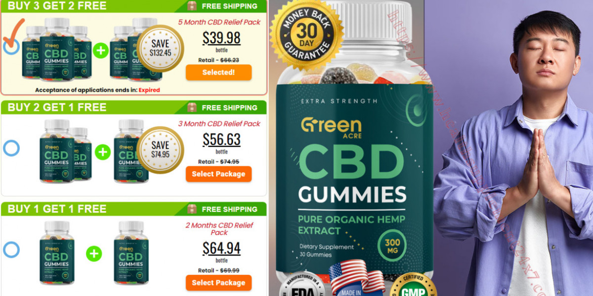 Green Acre CBD Gummies (FRESH 2024 UPDATE!) #1 Green Acre CBD Pain Relief Supplement!