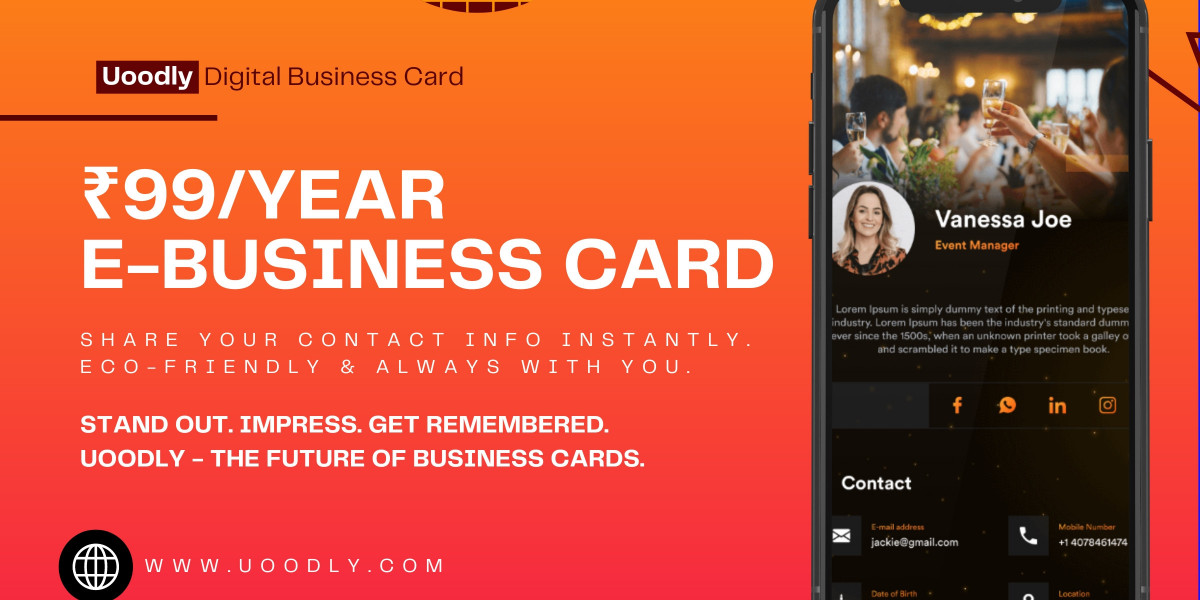 Connect Smart with Uoodly - Your Professional Digital Card at 99 INR/Year