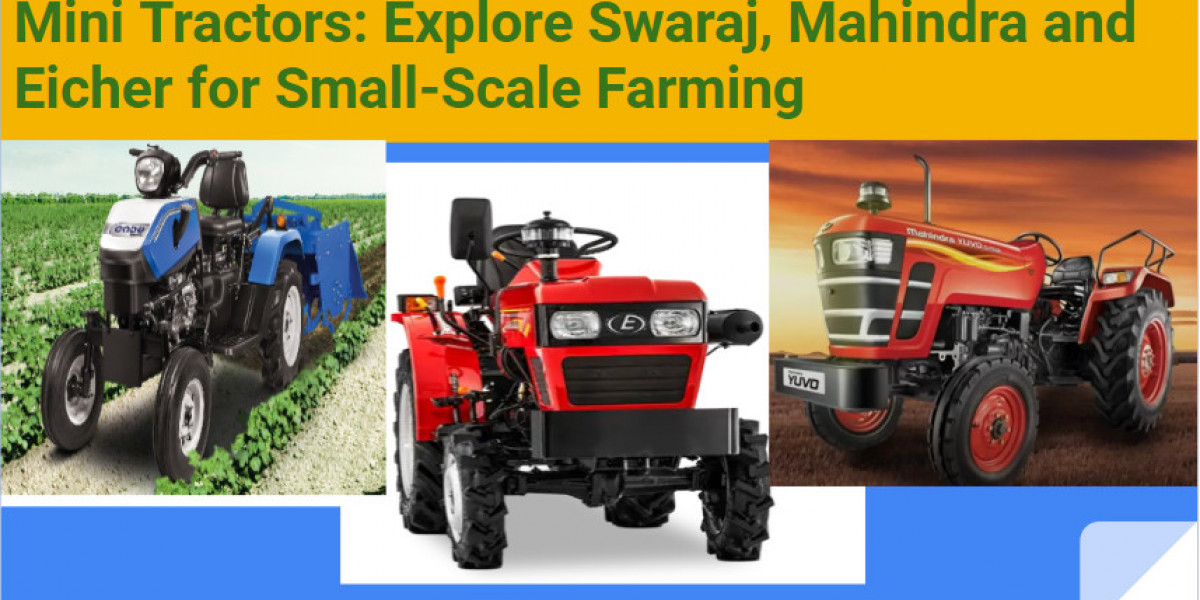 Mini Tractors: Explore Swaraj, Mahindra and Eicher for Small-Scale Farming