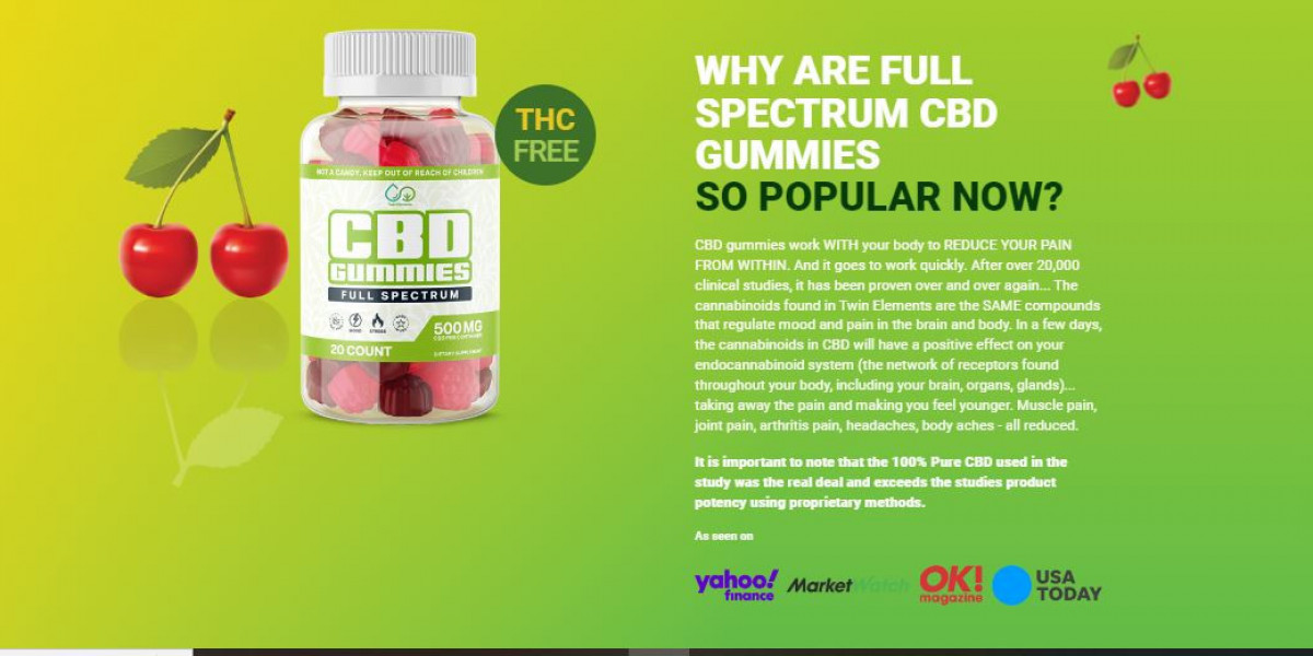 Twin Elements CBD Gummies - Uses & See Ingredients, Best Offers!