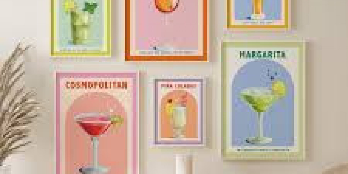 Elevate Your Space with Cocktail Wall Art