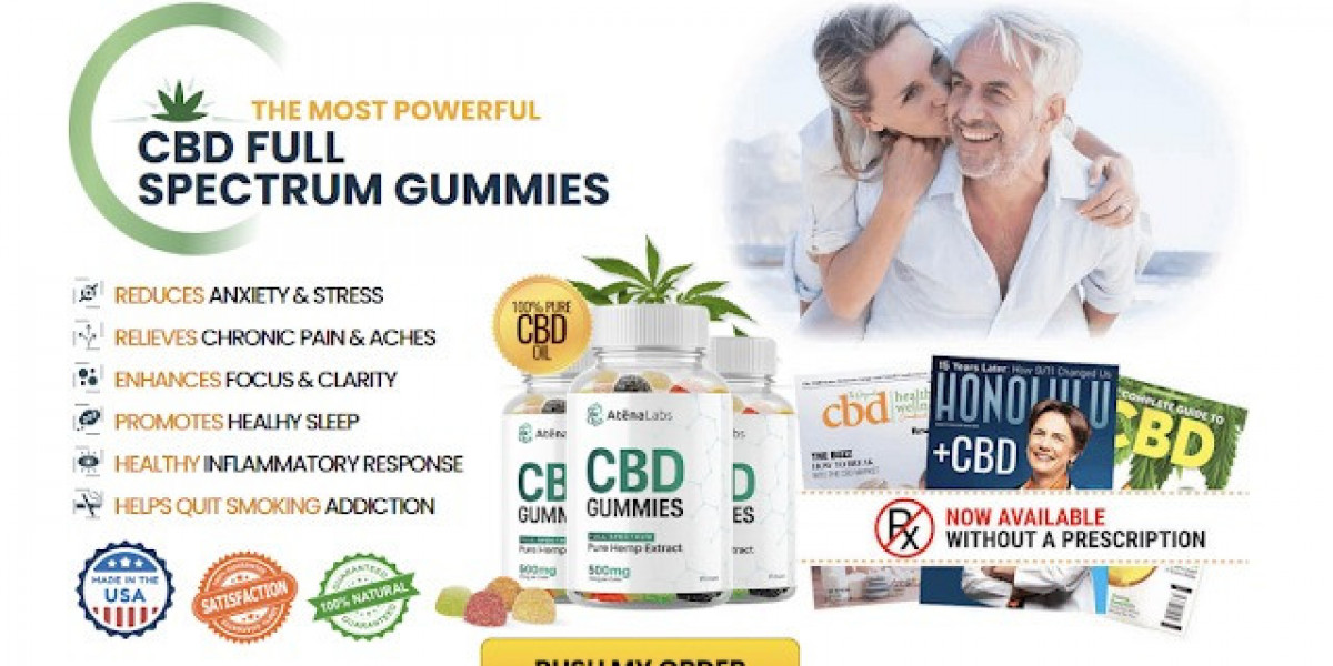 AtenaLabs CBD Gummies Official Review & Update – Price For Sale!