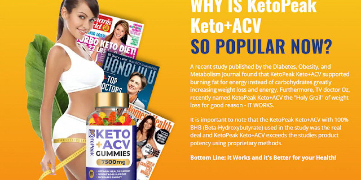KetoPeak Keto + ACV Gummies 7500mg Price in USA (Official Website)