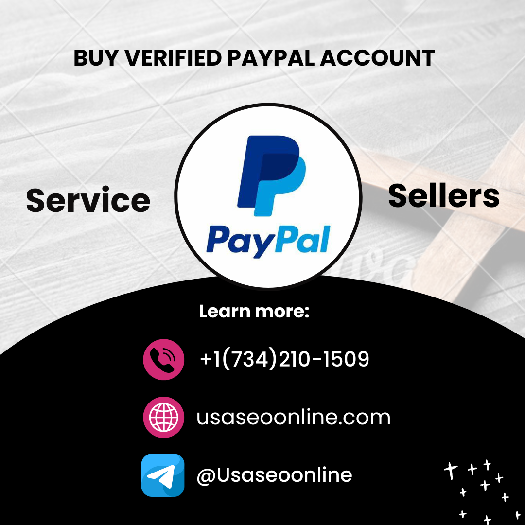 Active buy Verified PayPal Accounts