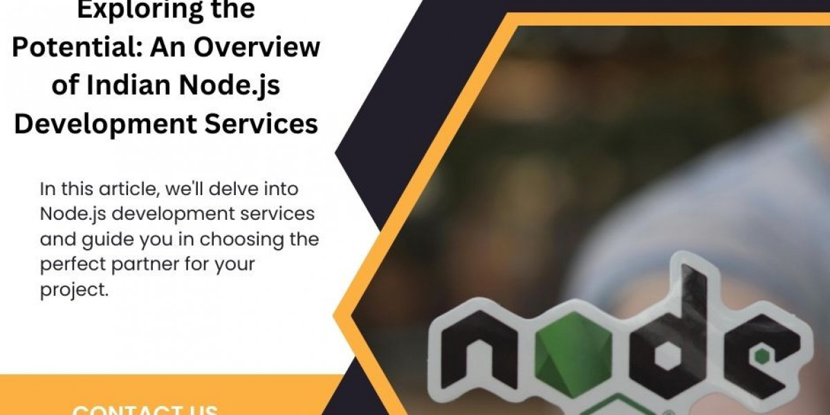 Exploring the Potential: An Overview of Indian Node.js Development Services