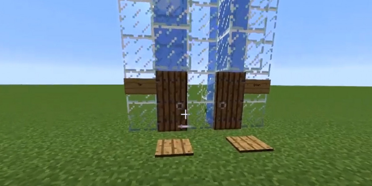 How To Make A Water Elevator In Minecraft