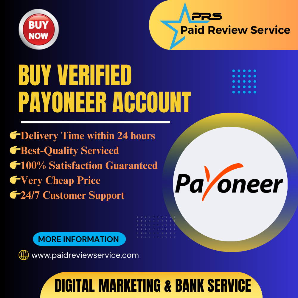 Buy Verified Payoneer Account - 100% Safe US,UK, CA