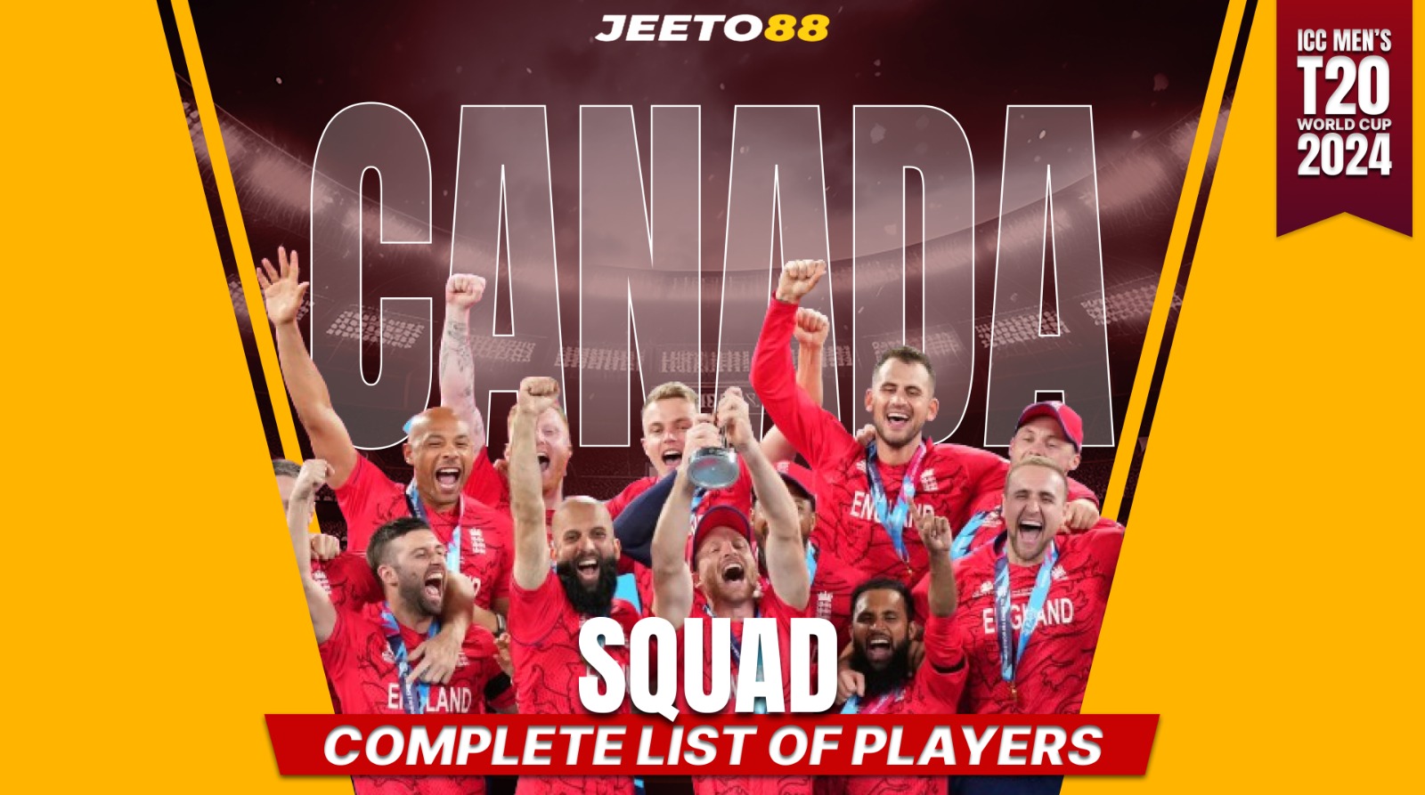 ICC Men’s T20 World Cup 2024 Canada Squad: Complete List of Players » WingsMyPost
