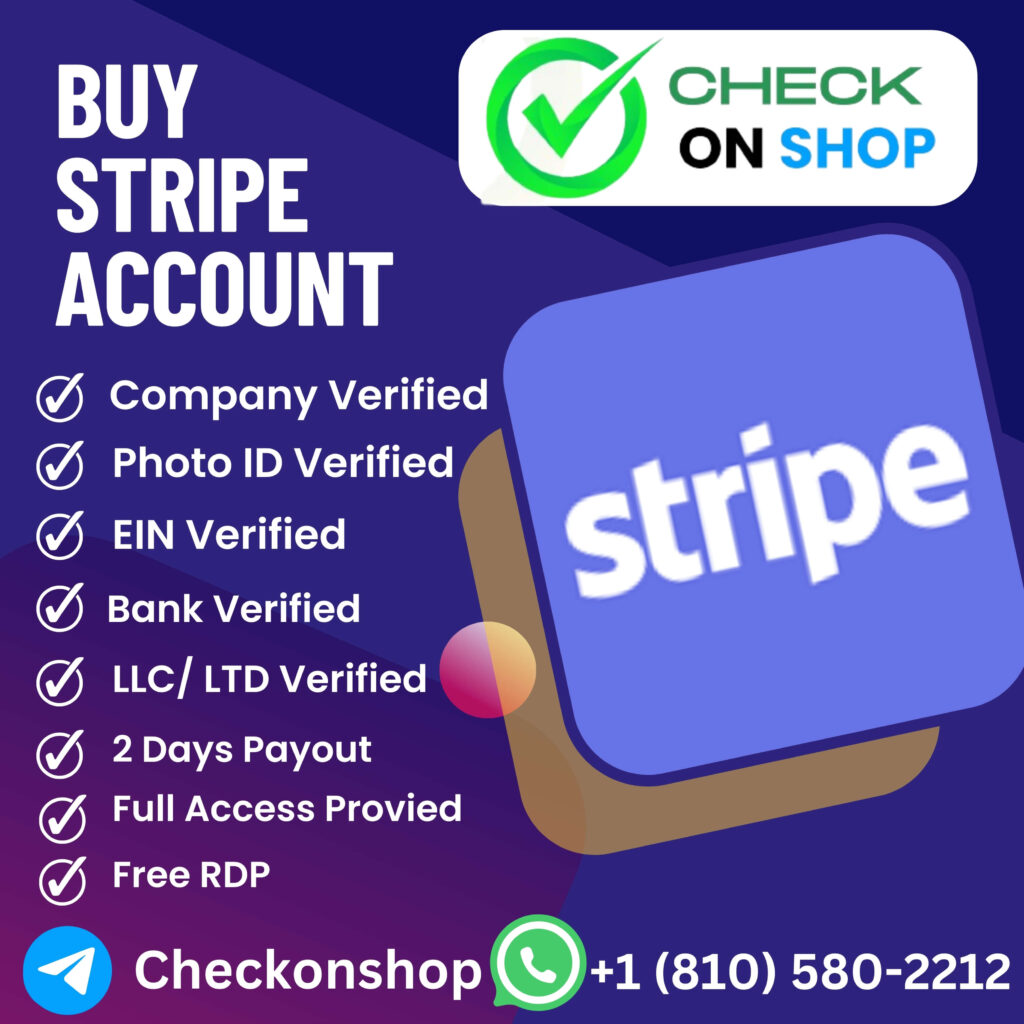 Buy Verified Stripe Account - This is 2days Payout 100% Good