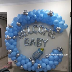 Baby Welcome Decoration | Baby Welcome Decoration at Home