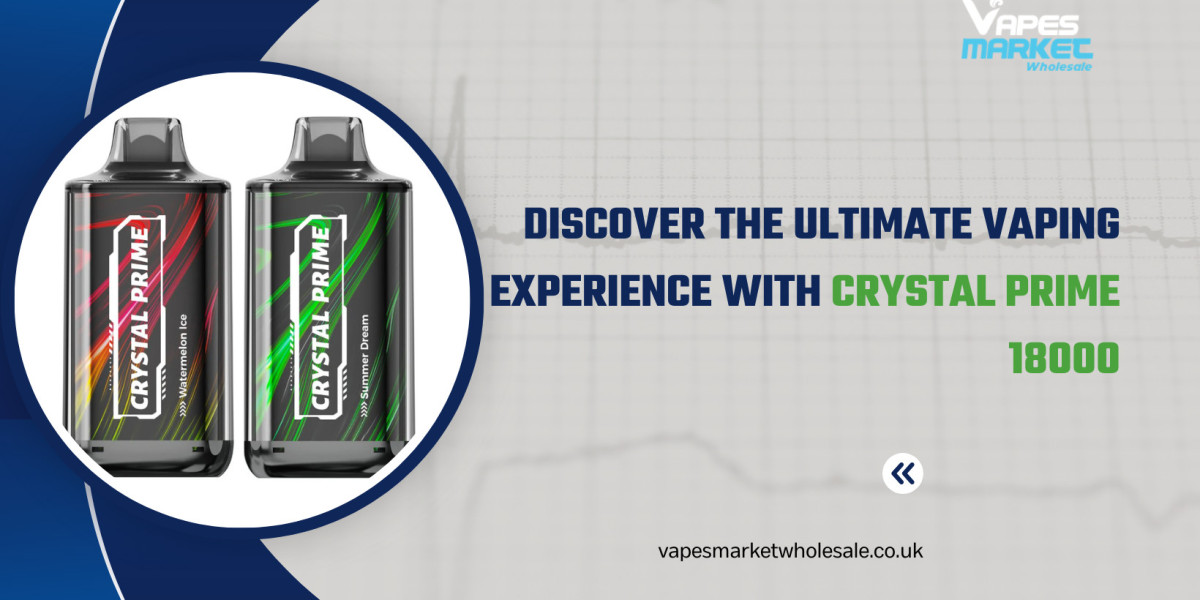 Discover the Ultimate Vaping Experience with Crystal Prime 18000