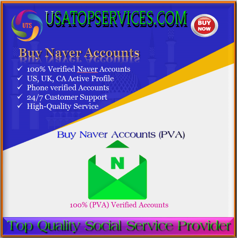 Buy Naver Accounts - Safe, Real, Phone Verified