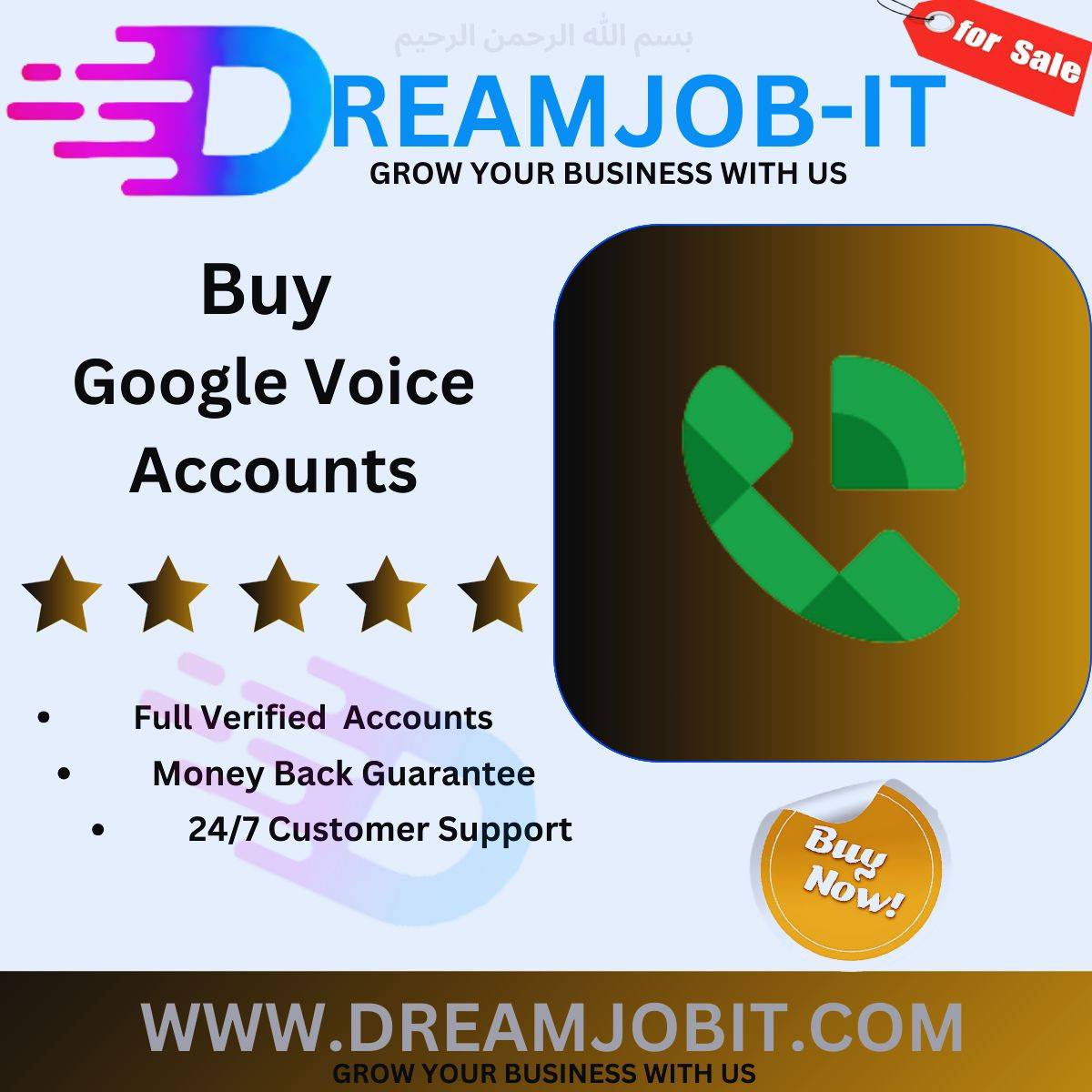 Buy Google Voice Accounts = 100% PVA Google Voice Number