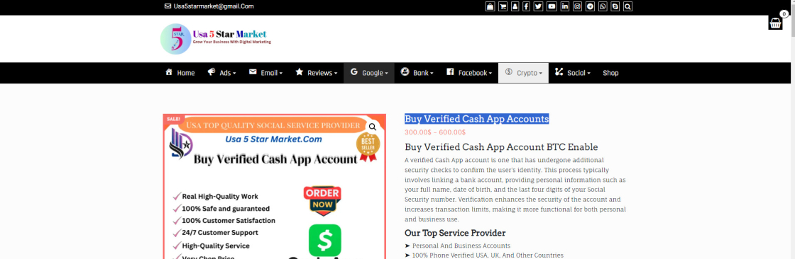 Buy Verified Cash App Accounts Cover Image