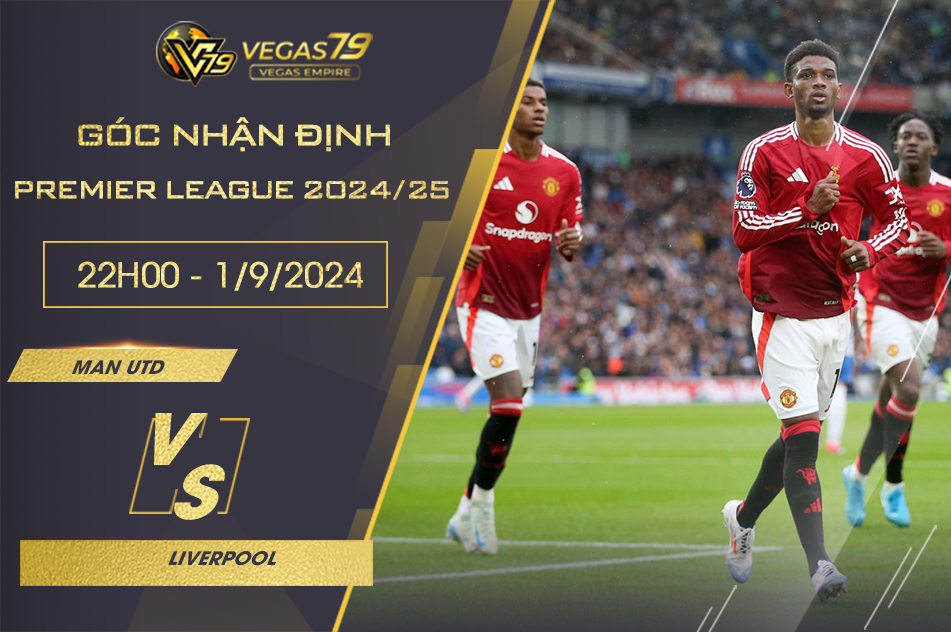 Nhận định Man Utd vs Liverpool, 22h ngày 1/9 - PremierLeague