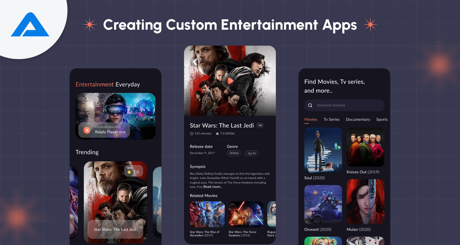 17 Entertainment App Development Ideas for Various Industries