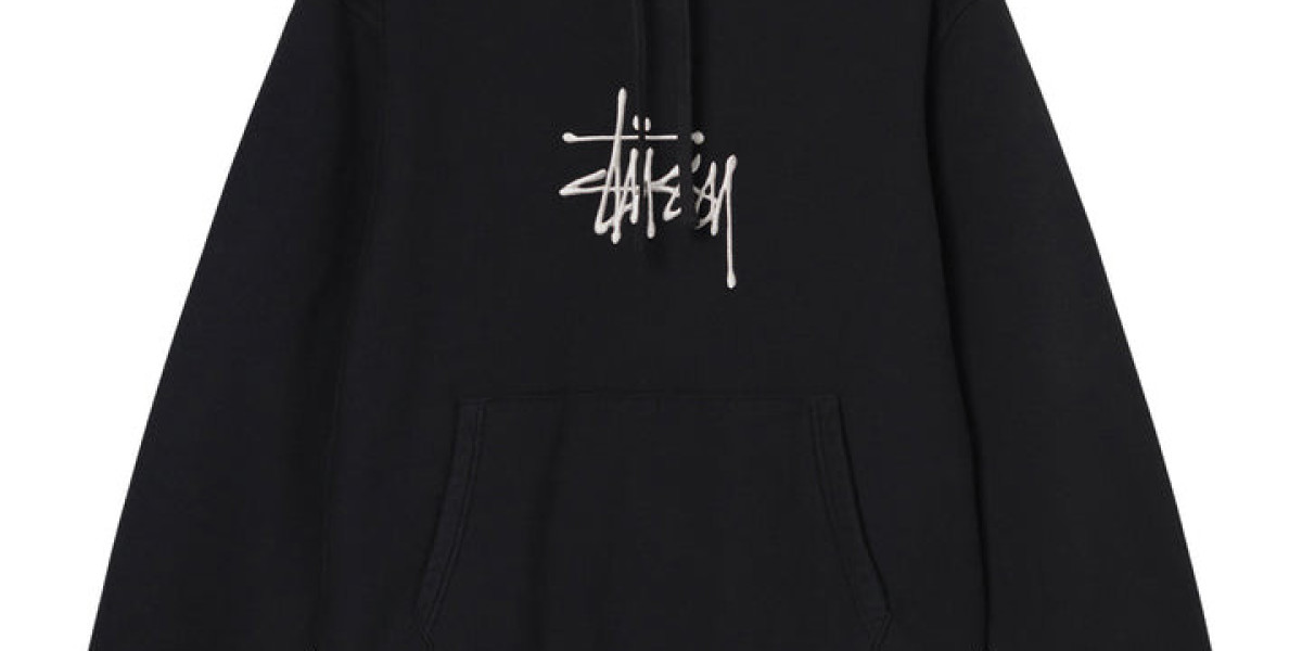 "Black Stussy Hoodie: Your Ultimate Streetwear Essential"