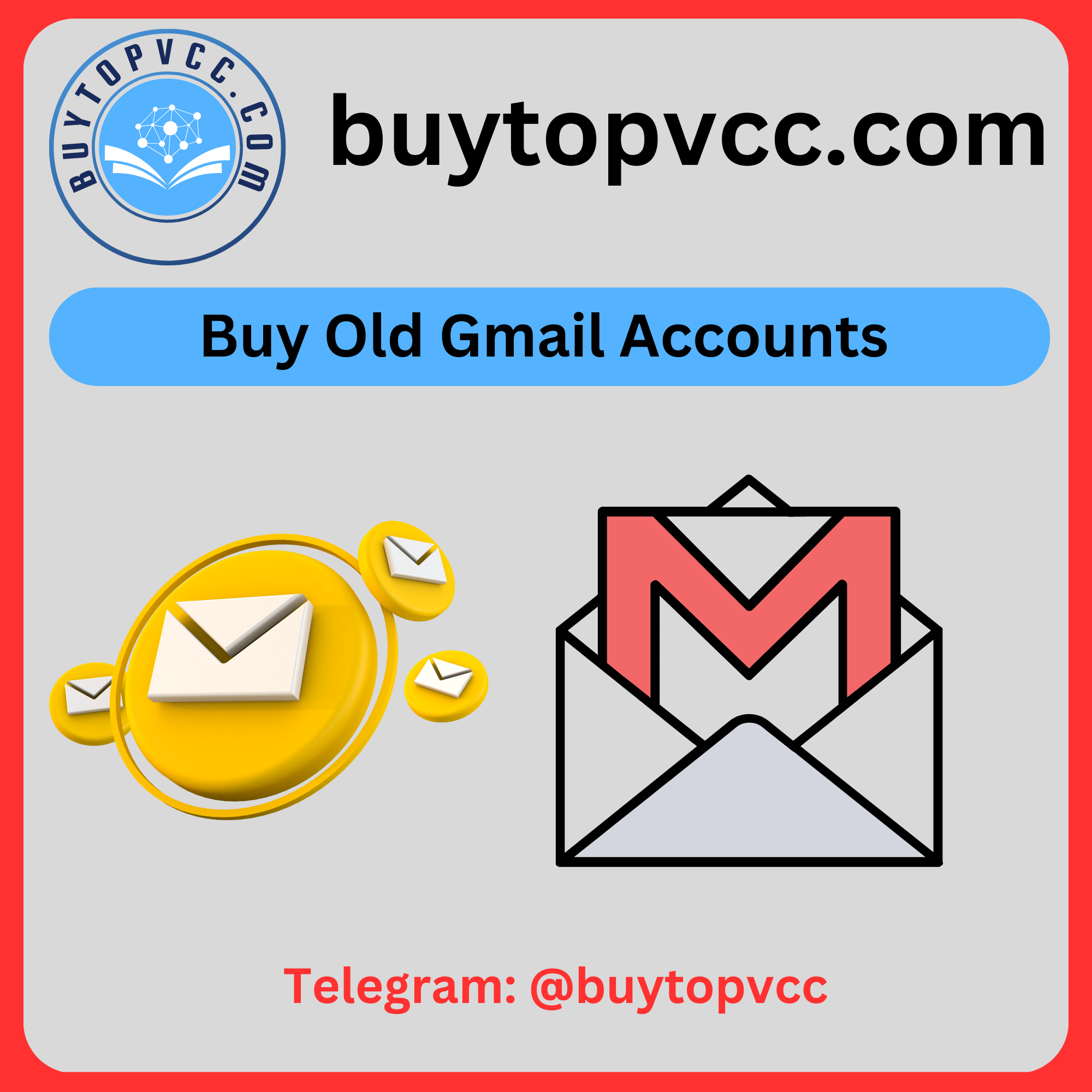 Buy Gmail Accounts - Buy Top VCC