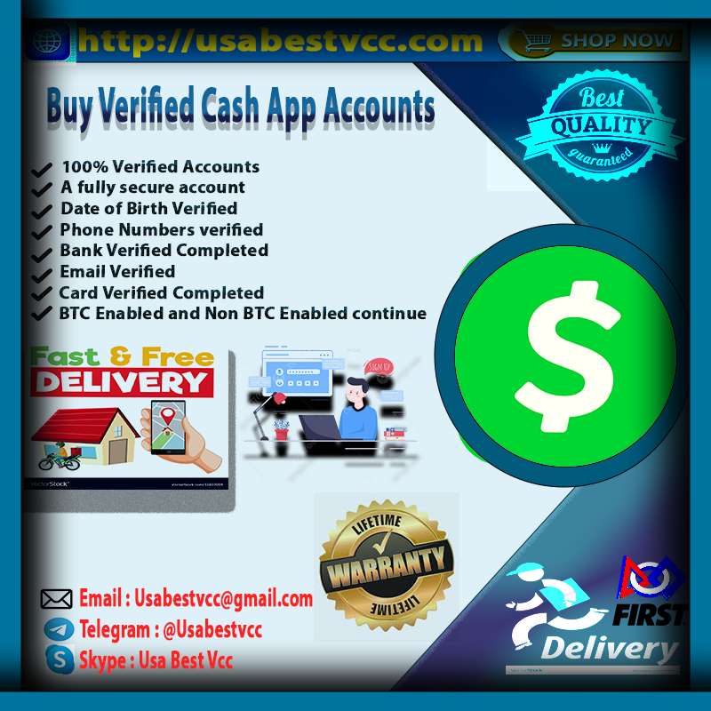 Buy Verified Cash App Accounts - BTC Fully Verified Accounts