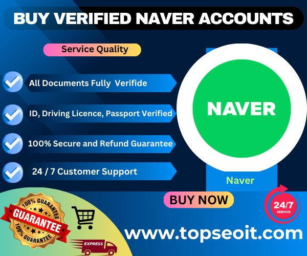 Buy Verified Naver Accounts - Top SEO IT