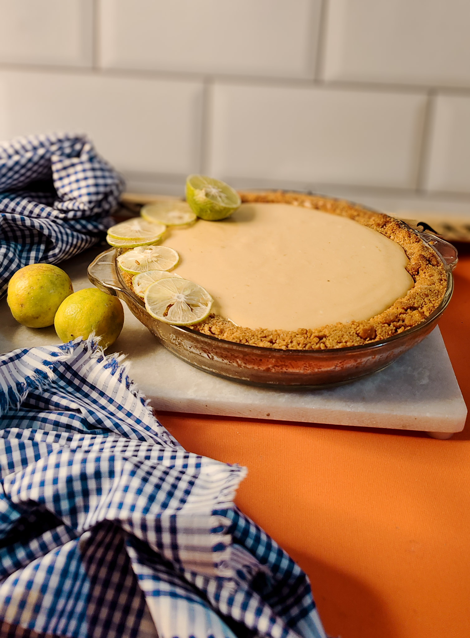 Eggless Key Lime Pie Recipe | Bake With Nari