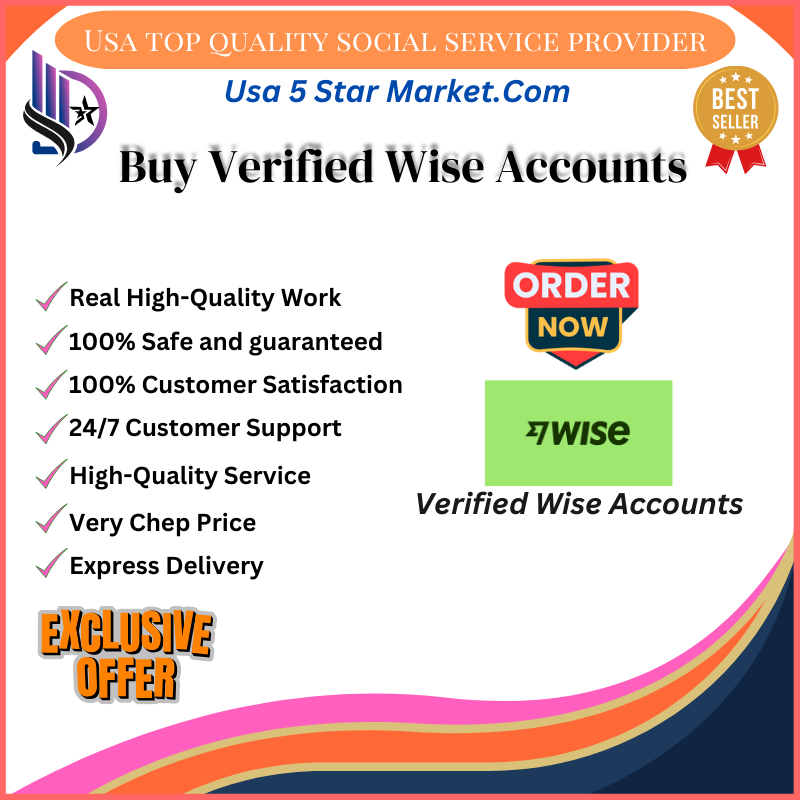 Buy Verified Wise Accounts-➤ Up To 1.0% Cash Back, Paid Monthly.