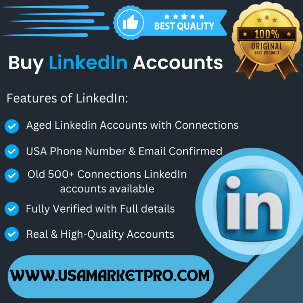 Buy LinkedIn Accounts – USAMarketPRO