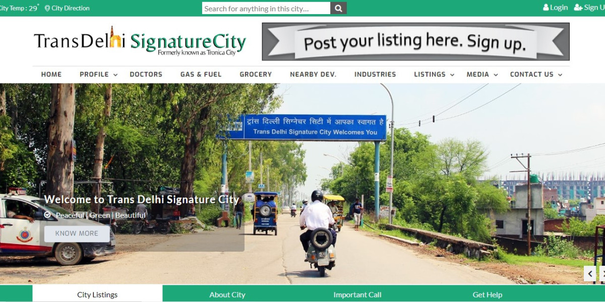 Trans Delhi Signature City(Tronica City)