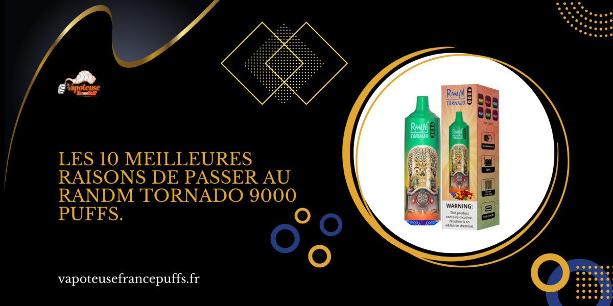 Les 10 meilleures raisons de passer au RandM Tornado 9000 Puffs.