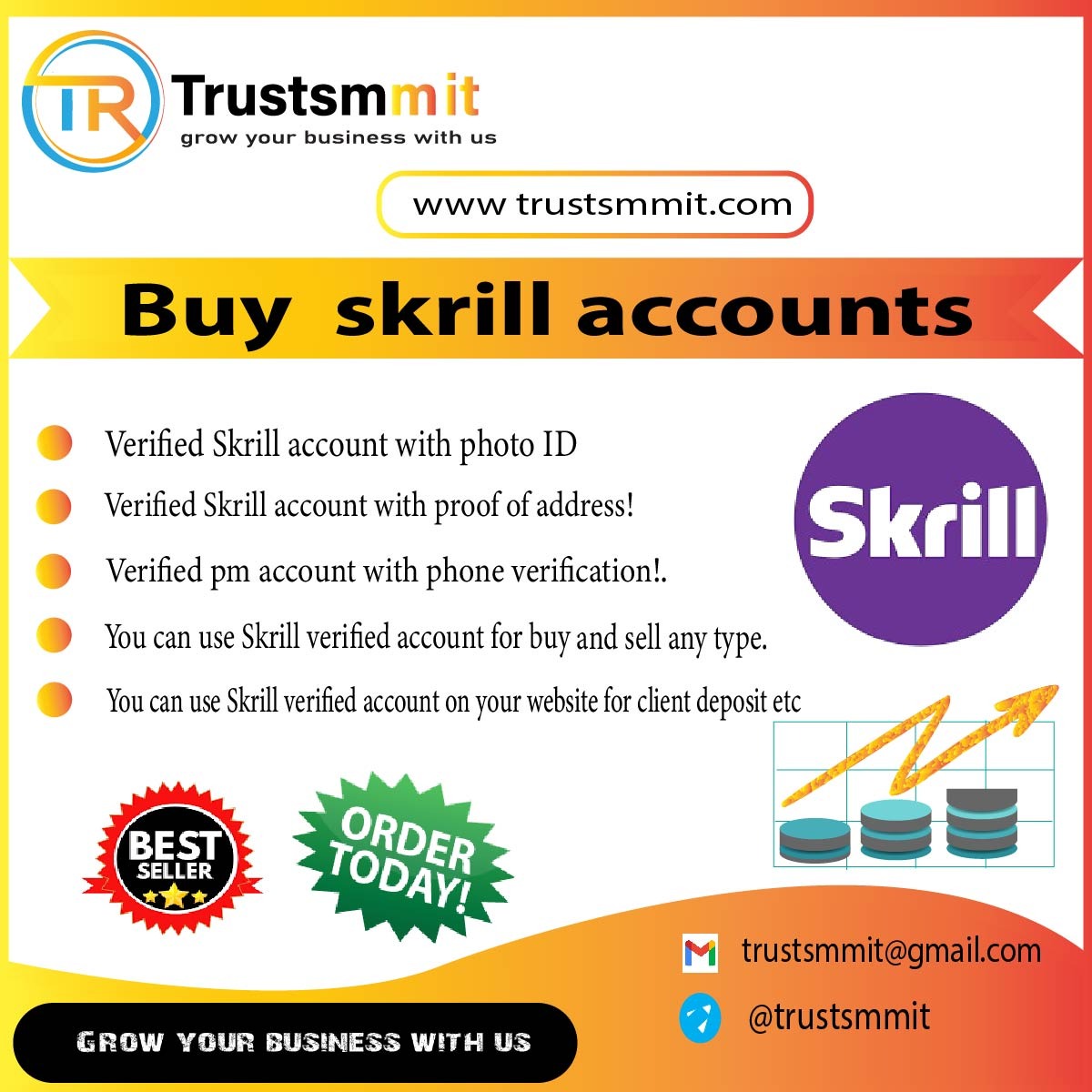 Buy Verified Skrill Accounts -