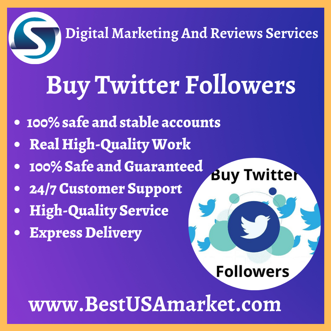 Buy Twitter Followers - Real, Safe & Cheap