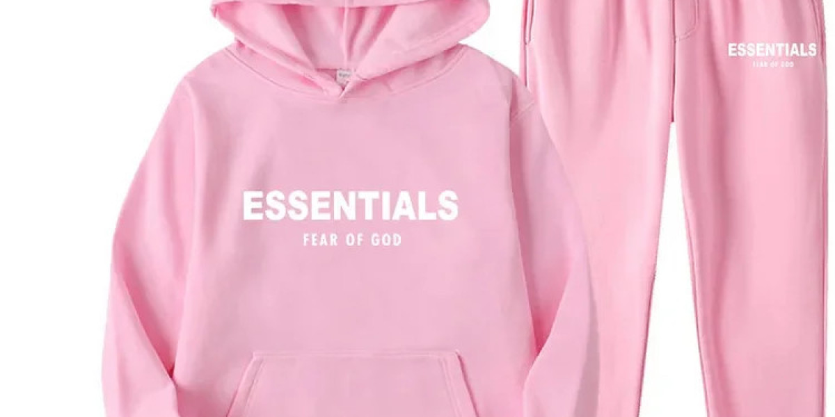 Pink Essentials Hoodie: A Staple in Streetwear Fashion