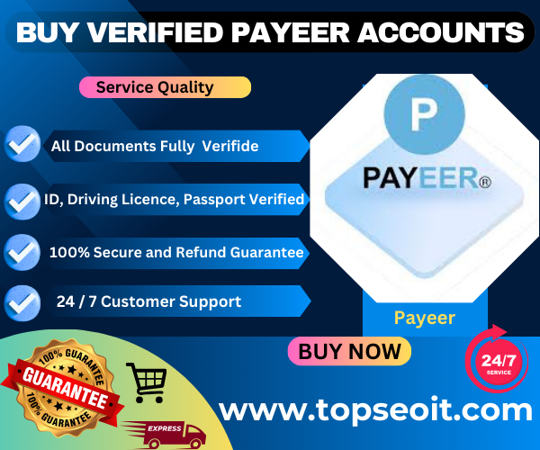 Buy Verified Payeer Accounts - Top SEO IT