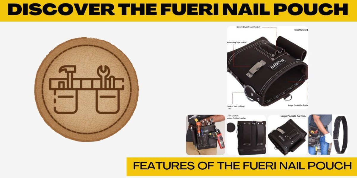 Discover the FUERI Nail Pouch: Your Essential Tool Organizer