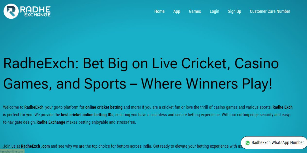 Experience the Thrill of Online Cricket Betting with RadheExch