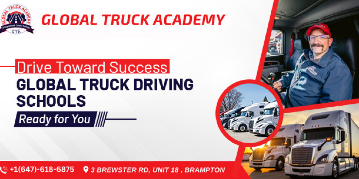 Master Manual Truck Driving at Global Truck Academy in Brampton