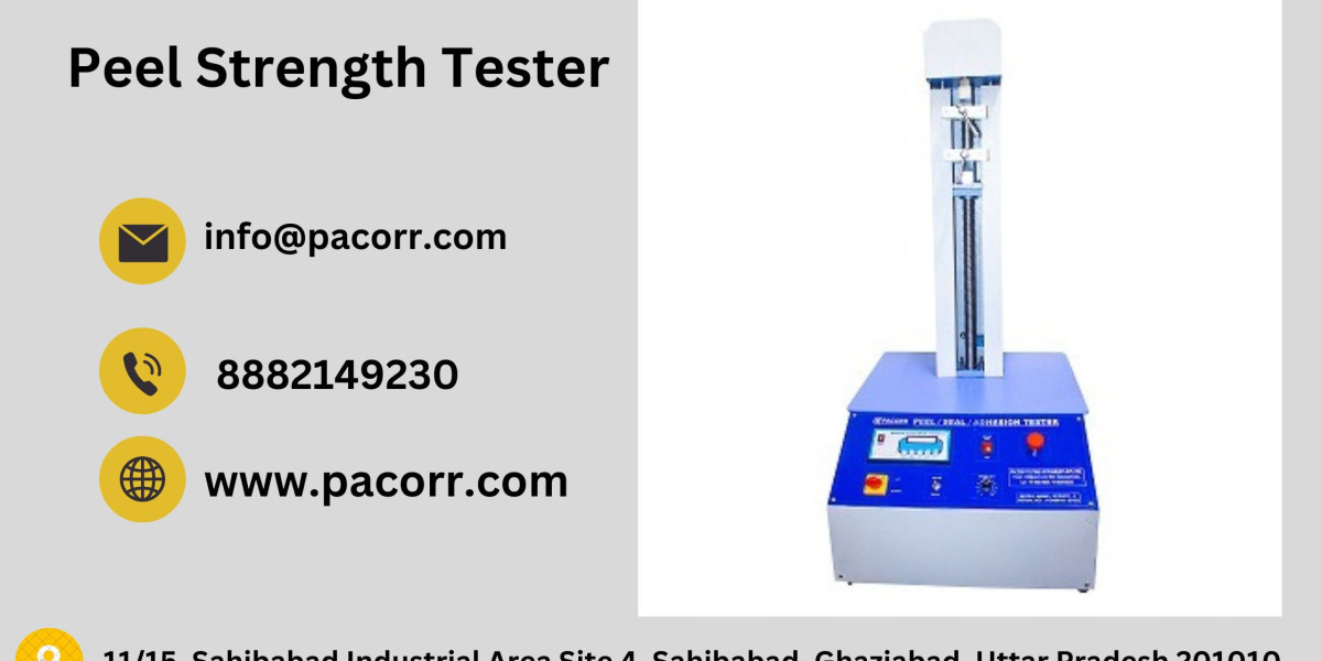 Pacorr’s Peel Strength Tester: The Ideal Solution for Testing Adhesive Bonds in Industrial Manufacturing