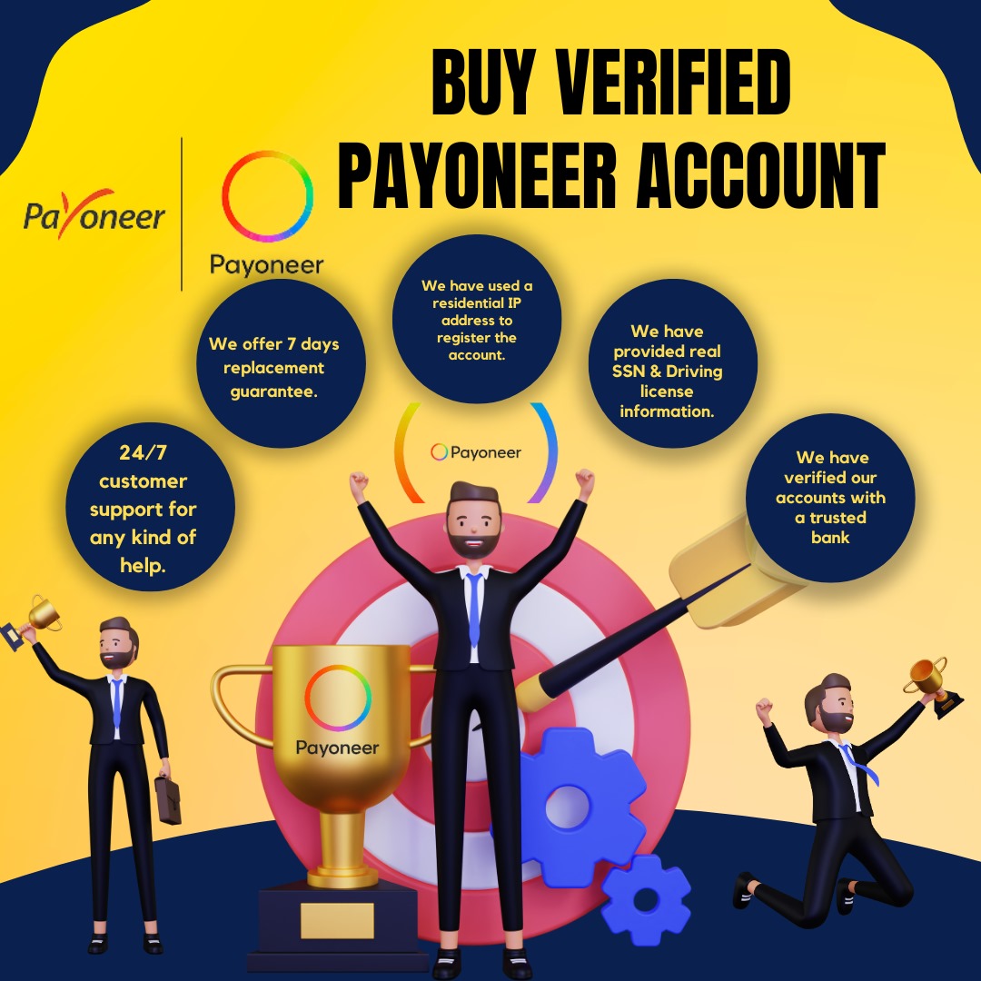 Buy Verified Payoneer Account - 100% Legit and full working gurantee