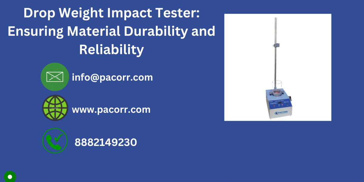 Understanding the Drop Weight Impact Tester: Key Applications, Benefits, and Testing Process Explained