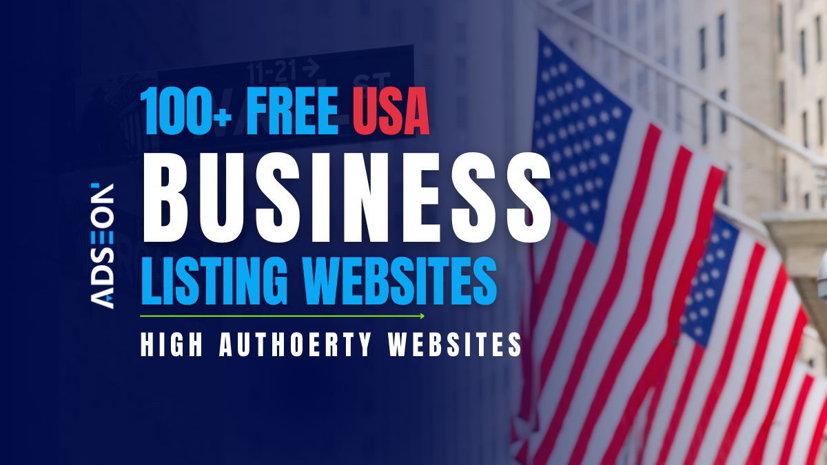 100+ Free Business Listing Sites USA - Adseon