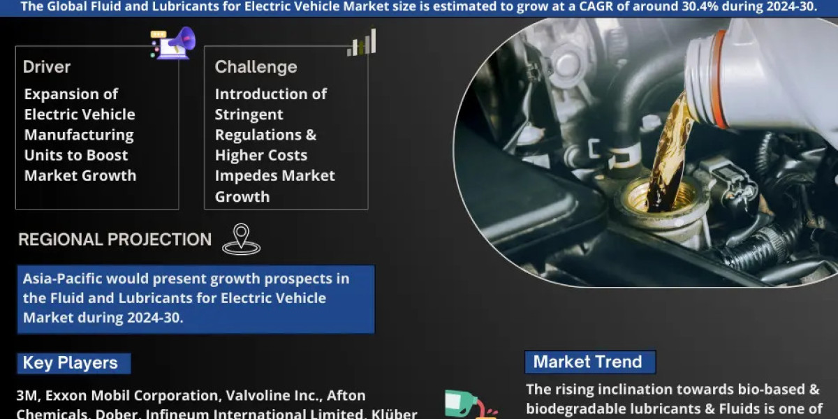 Global Fluid and Lubricants for Electric Vehicle Market Expanding at a CAGR of 30.4% during 2024-2030