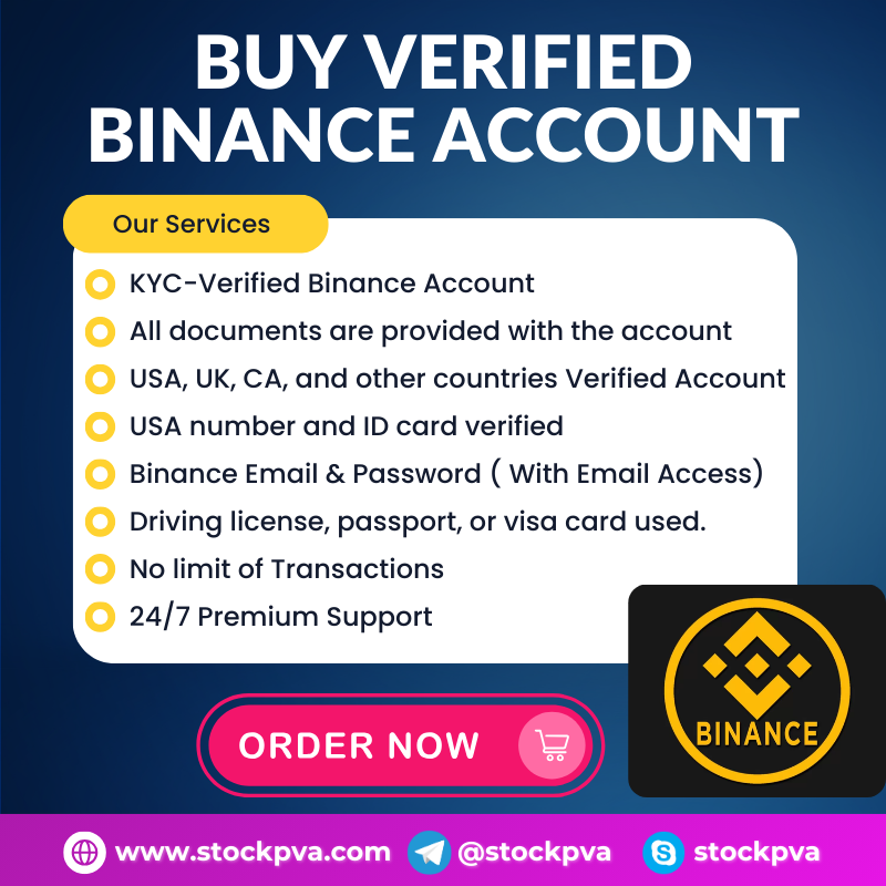 Buy Verified Binance Account - 100% KYC Verified & Secure