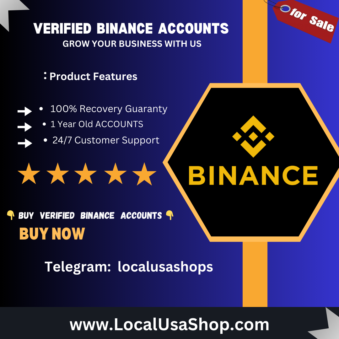 Buy Verified Binance Accounts 100% KYC Verified & Cheap