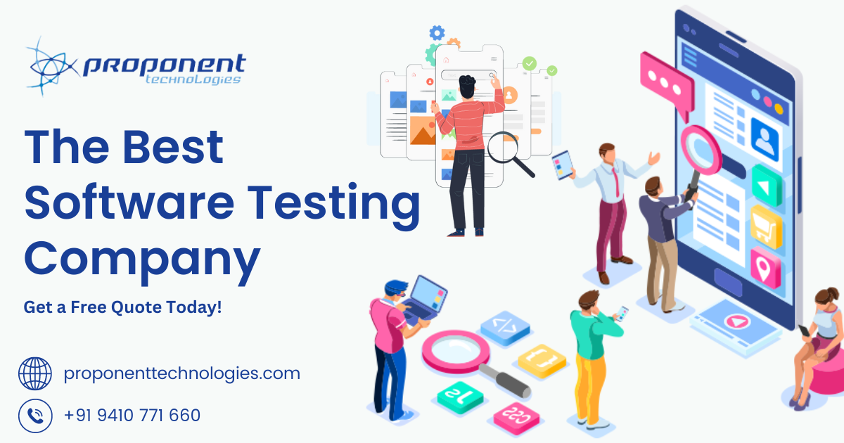 Software Testing Services In India | Proponent Tech