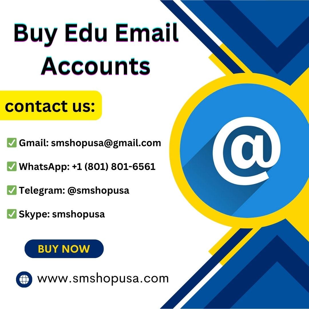 Best place to buy edu emails. When it comes to acquiring edu emails… | by SM SHOP USA | Nov, 2024 | Medium