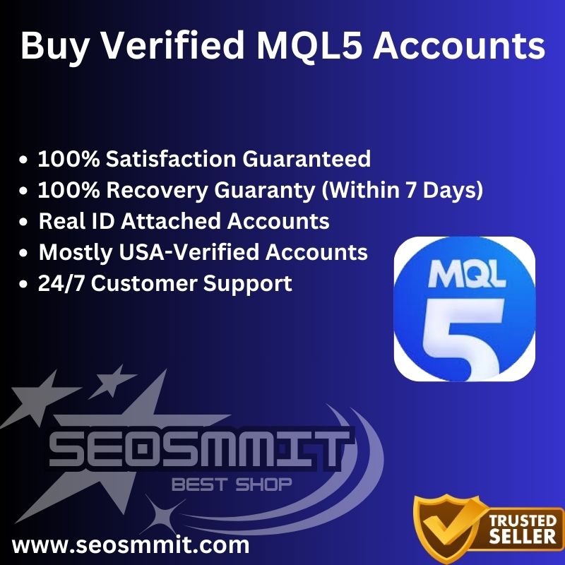 Buy Verified MQL5 Accounts-100% USA Full Verified Trading