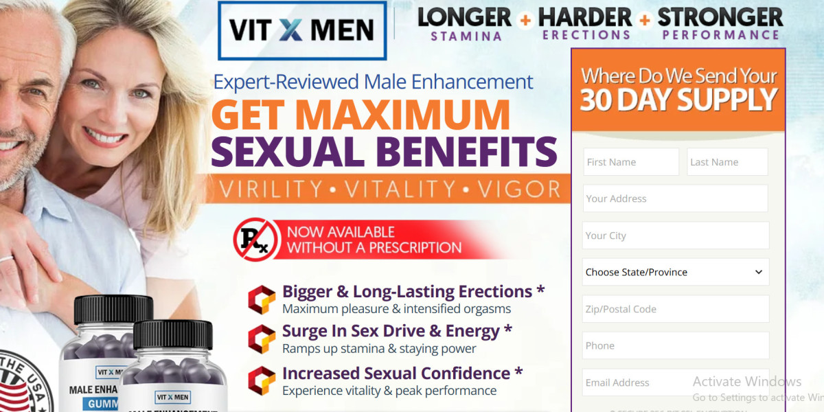 VitXMen Male Enhancement Gummies United States Reviews & Price For Sale In USA & CA